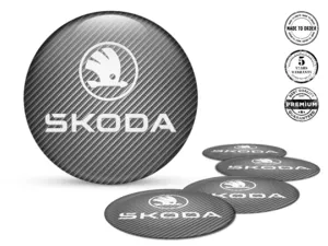 Skoda Silikonsticker Ausgabe Premium Felgendekoration